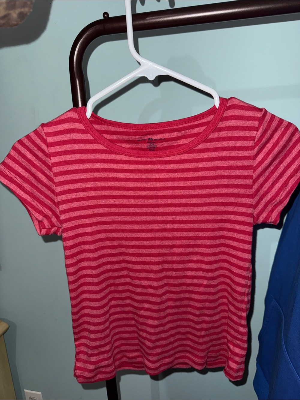 Brandy Melville Striped Basic T-Shirt BRAND NEW